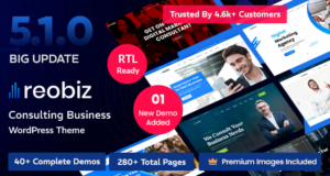 Reobiz – WordPress-Layout für Beratungsunternehmen