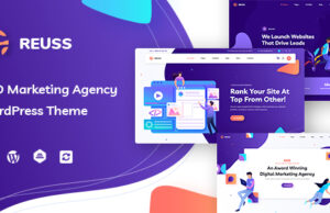 Reuss – SEO-Marketingagentur WordPress-Template