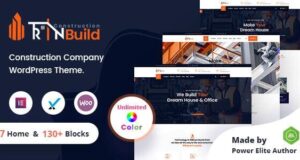 RinBuild – WordPress-Template für Bauunternehmen + RTL