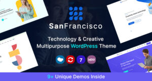 San Francisco – IT-Technologie und kreatives WordPress-Template