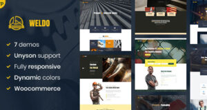 Weldo – WordPress-Layout für Metallarbeiten