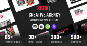 Zeniq – WordPress-Layout für Kreativagenturen und Portfolios + RTL