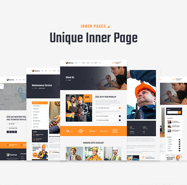 Electrico WordPress-Theme