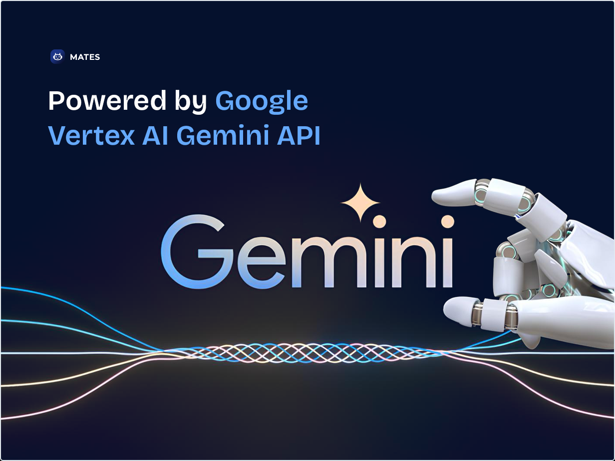 Unterstützt durch die Google Vertex AI Gemini API