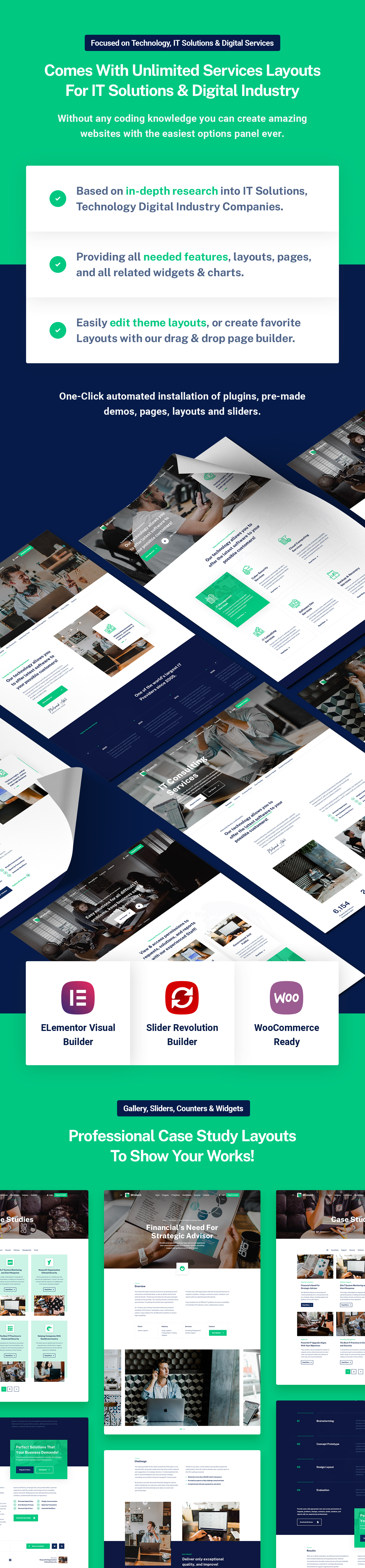 WordPress-Theme für IT-Lösungen und -Dienste