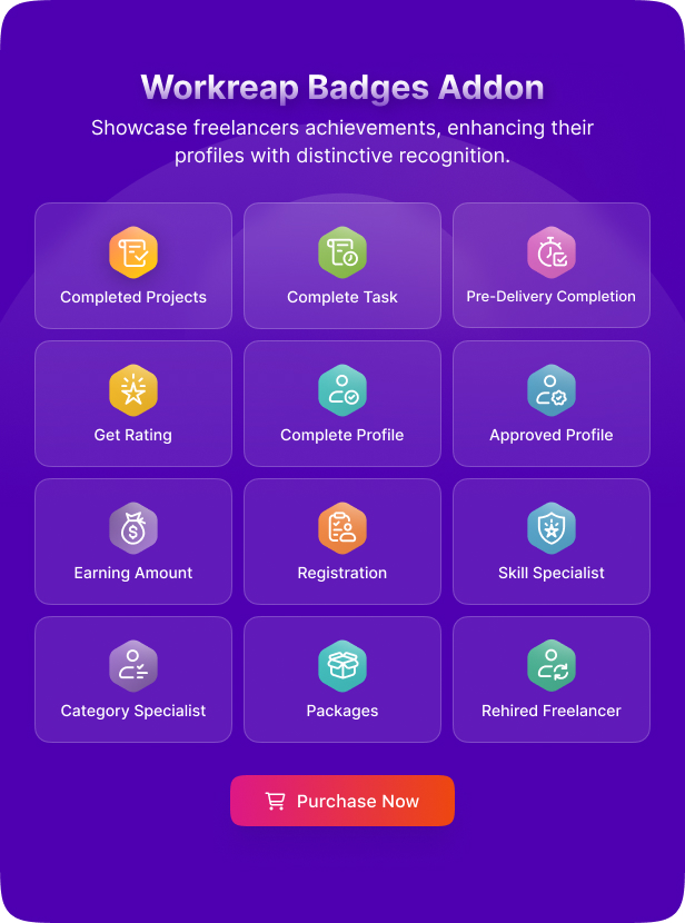 Workreap Achievement - Eine Badges-Erweiterung für das Workreap-Thema - 1