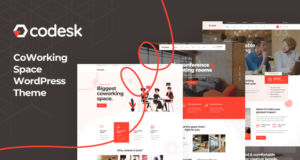 Codesk – Kreatives WordPress-Layout für Büroräume