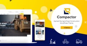 Compactor – WordPress-Vorlage für den Straßenbau