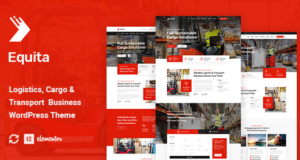 Equita – Logistik-Fracht-WordPress-Template