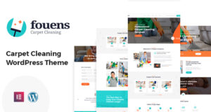 Fouens – WordPress-Layout zur Teppichreinigung