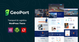 Geoport – WordPress-Layout für Transport und Logistik