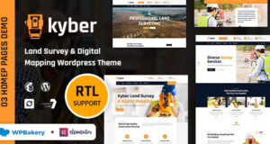 Kyber – WordPress-Layout für Landvermesser