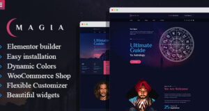 Magia – Astrologe WordPress-Vorlage