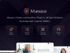Manasu – WordPress-Vorlage für Psychologie und Beratung