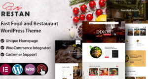 Restan – WordPress-Vorlage für Restaurants