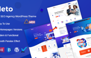 SEO & Marketing WordPress Vorlage