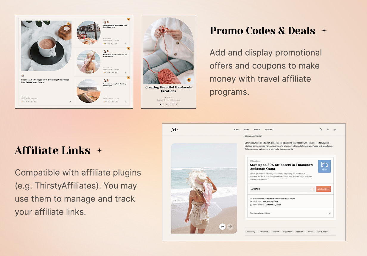 Momelo - Gutscheine & Aktionscodes, Affiliate-Links