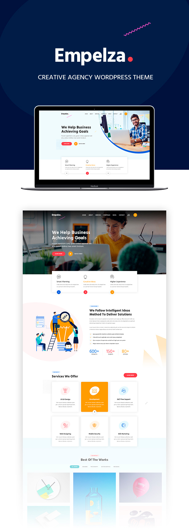 Empelza – WordPress-Theme für Kreativagenturen und Portfolios – 4