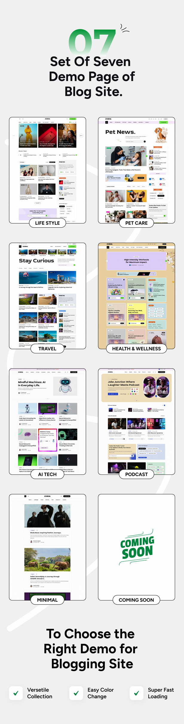 Zorik – Modernes und leichtes Blog-WordPress-Theme – 3