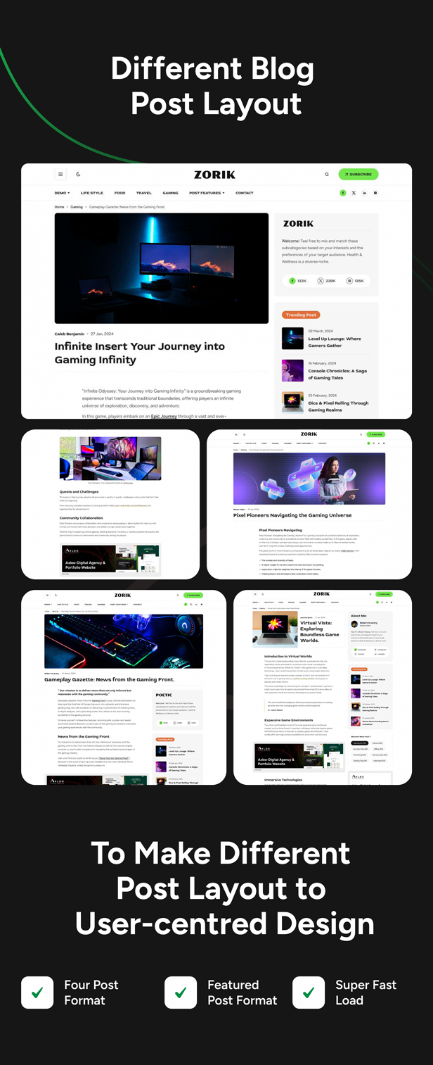 Zorik – Modernes und leichtes Blog-WordPress-Theme – 9