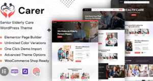 Carer – WordPress-Layout für Seniorenpflege