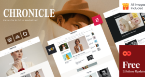 Chronicle – WordPress-Layout für Zeitschriften und Blogs