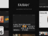 Farah – AJAX Creative Portfolio WordPress Vorlage