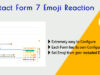 Kontaktformular 7 Emoji-Reaktion