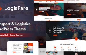 LogisFare – WordPress-Layout für Transport und Logistik