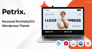 Petrix – Persönliches Portfolio-WordPress-Template