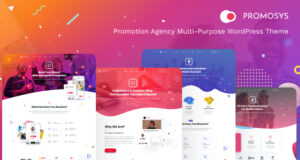PromoSys – Mehrzweck-WordPress-Layout für Werbedienste