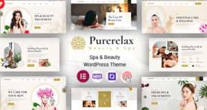 Purerelax – Spa & Beauty WordPress Layout