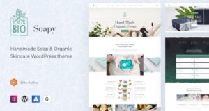 Soapy – Handgemachte und organische Hautpflege WordPress