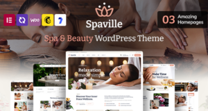 Spaville – Spa- und Beauty-WordPress-Layout