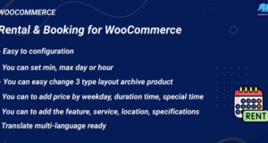 Vermietung & Buchung für WooCommerce