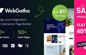 WebGatha – Mehrzweck-WordPress-Layout