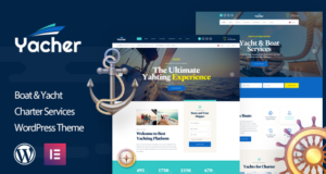 Yacher – WordPress-Layout für Yachtcharter-Dienste