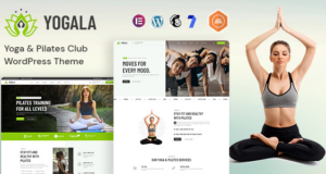 Yogala – WordPress-Vorlage für Yoga- und Pilates-Clubs