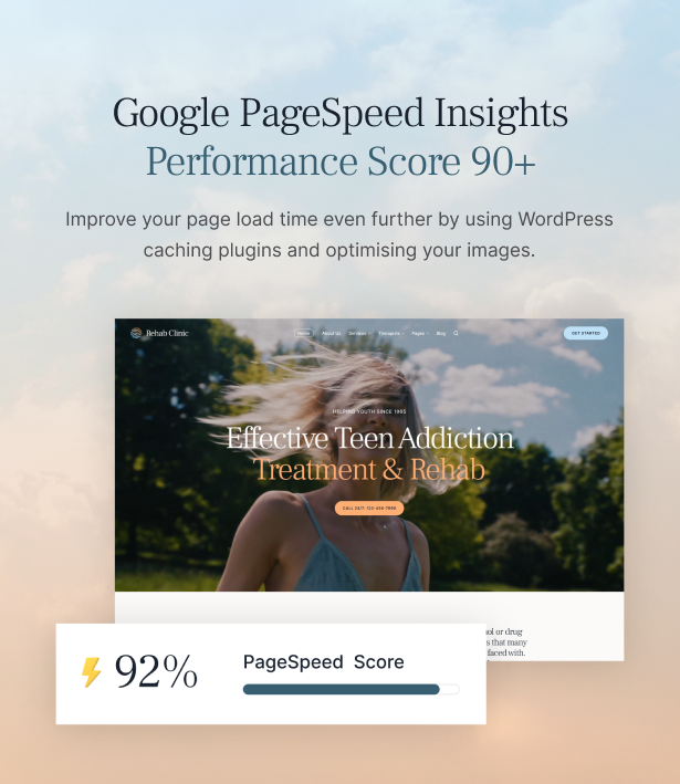 Suchtbehandlung WordPress-Theme