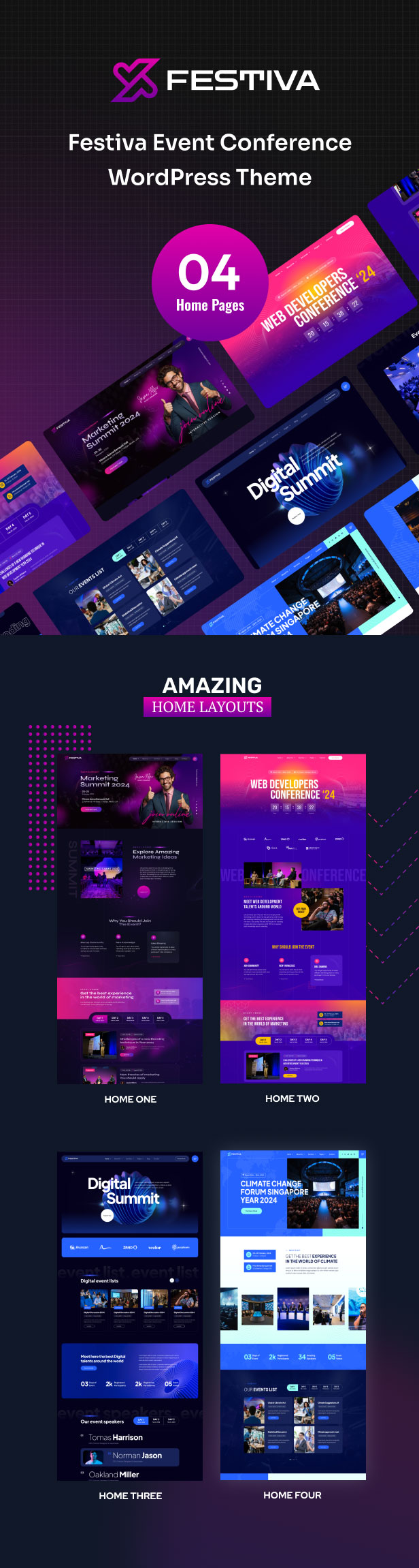 Festiva – Event- und Konferenz-WordPress-Theme – 5
