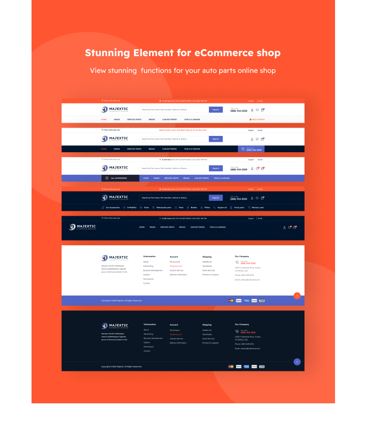 Majextic – Autoteile-Shop-WooCommerce-Theme