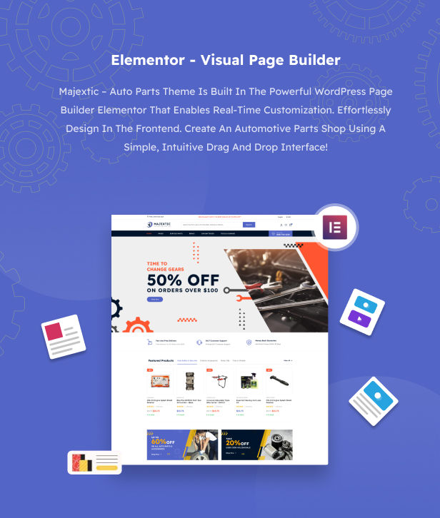 Majextic – Autoteile-Shop-WooCommerce-Theme