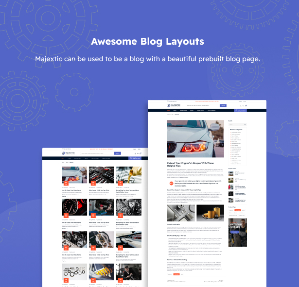 Majextic – Autoteile-Shop-WooCommerce-Theme