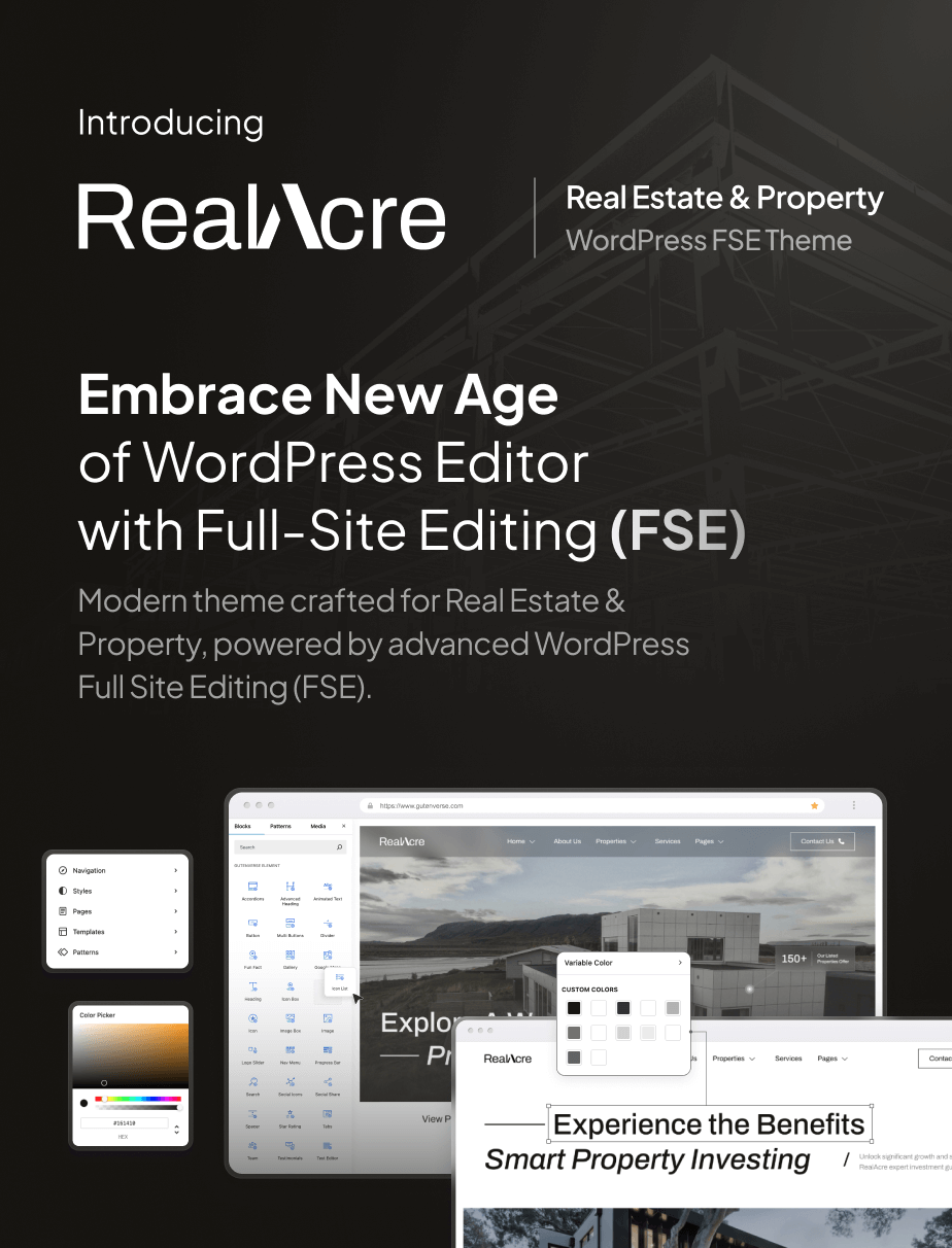 RealAcre – WordPress-Theme für die vollständige Bearbeitung von Immobilien und Immobilien – 4