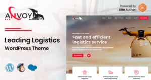 Anvoy – Logistik-WordPress-Layout