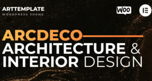 Arcdeco – WordPress-Vorlage für Architektur und Innenarchitektur
