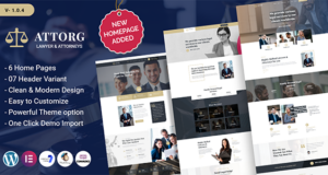 Attorg – Anwalts-WordPress-Vorlage