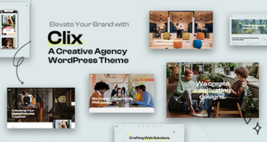 Clix – WordPress-Layout für kreative digitale Agenturen