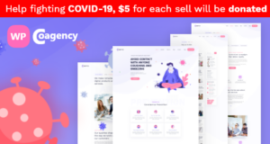 Cogency (Corona, Covid-19) – Mehrzweck-WordPress-Layout für digitale Agenturen
