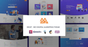 Degit – SEO-WordPress-Vorlage für digitales Marketing